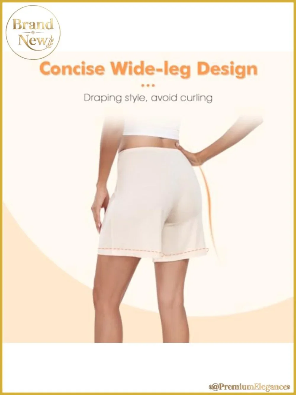 Women's Rayon Spandex Pettipants Slip Shorts Under Dress Anti-Chafe 17